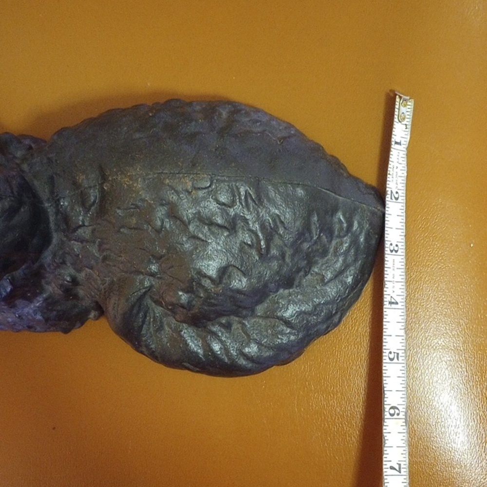 Hubley 1248 Vintage Cast Iron Fireside Black Cat Decor w/ Green Eyes - Picture 5 of 8